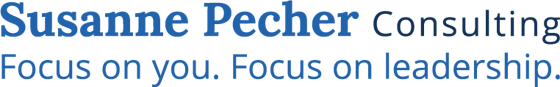 Logo Susanne Pecher Consulting | Focus on you. Focus on leadership